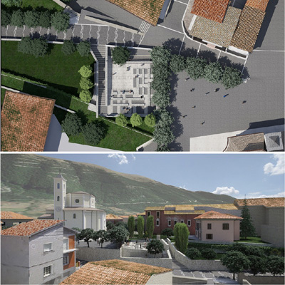 RECUPERO AREA A SUD DI PIAZZA DEL BANCO-CIVITA D'ANTINO (AQ)