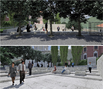 RECUPERO AREA A SUD DI PIAZZA DEL BANCO-CIVITA D'ANTINO (AQ)