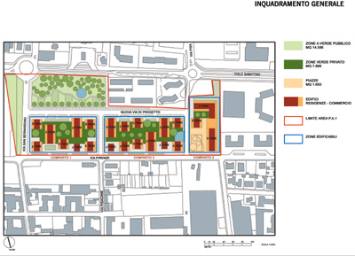 URBANIZZAZIONE DI UN'AREA EX INDUSTRIALE A LEGNANO (MI)