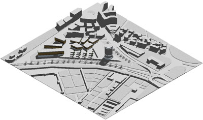 CENTRO POLIFUNZIONALE FRA LA VIA TIBURTINA E IL VERANO